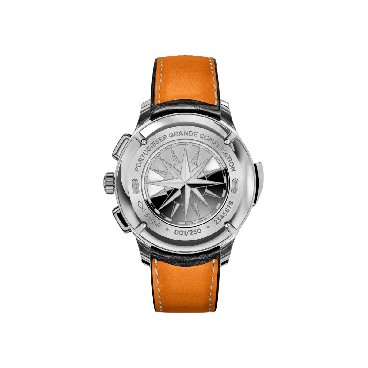 IWC Portugieser Grande Complication IW377601 Platinum Perpetual Calendar 45mm Silver Dial Men's Watch – additional product photo 2