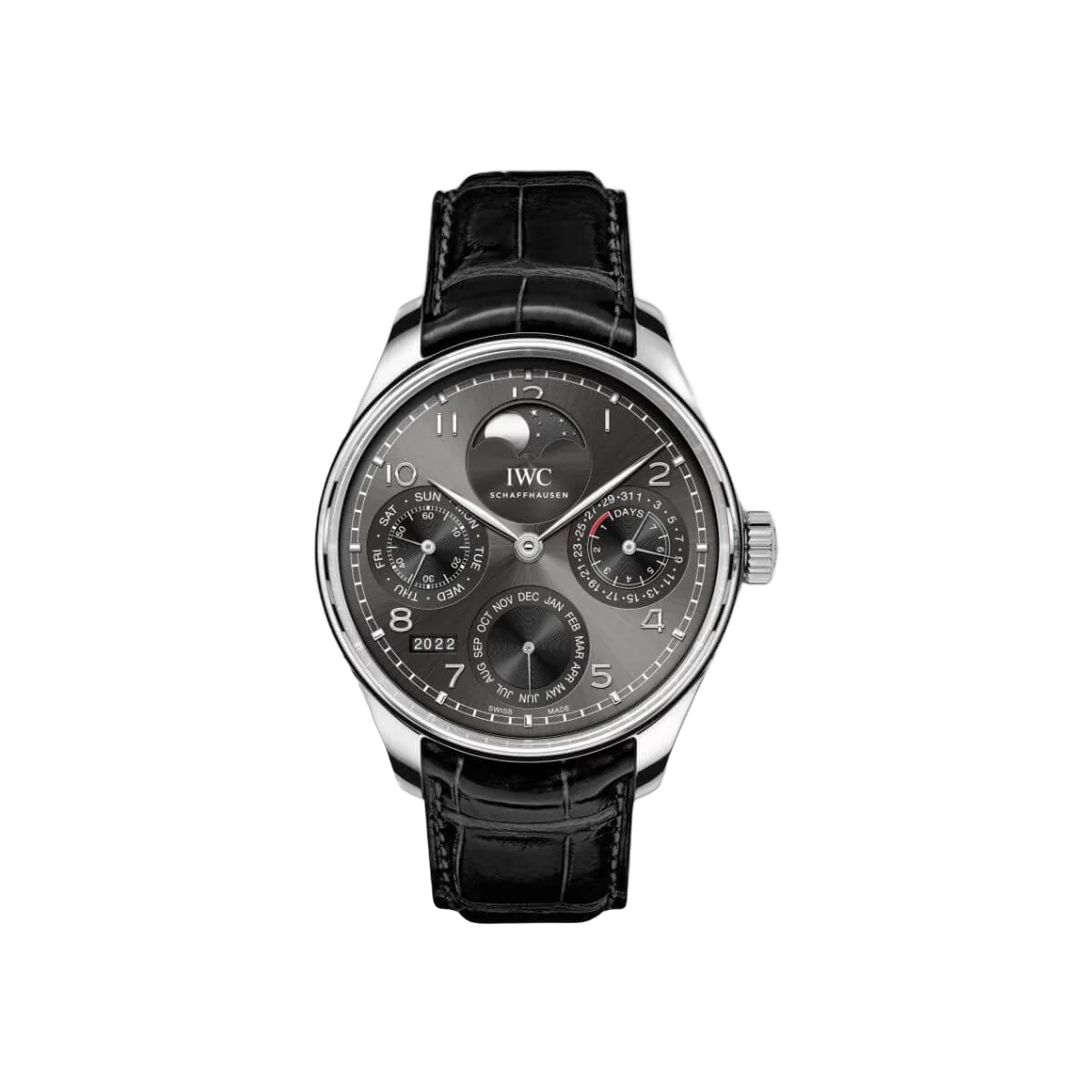 IWC Portugieser IW503301 Perpetual Calendar Black Dial