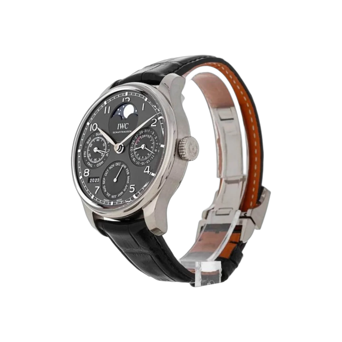 IWC Portugieser IW503301 Perpetual Calendar Black Dial – additional product photo 4