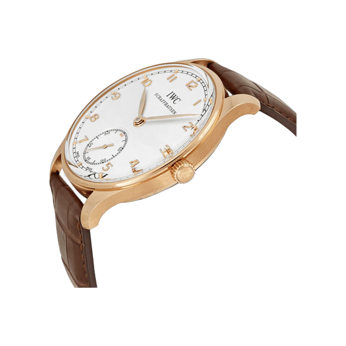 IWC Portuguese IW545409 Automatic Brown Leather White Dial – additional product photo 3