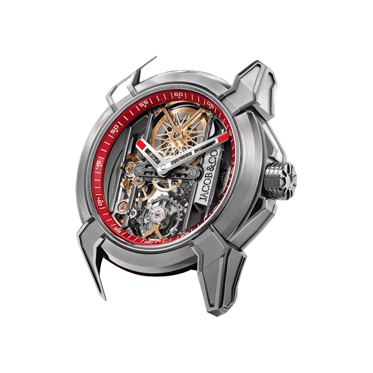 Jacob & Co. Epic X Skeleton EX110.20.AA.AE.A Titanium Red 44mm Skeleton Dial Men's Watch – additional product photo 2