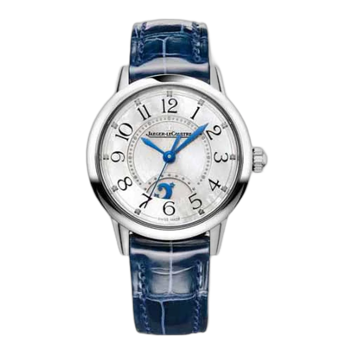 Jaeger Lecoultre Rendez-Vous Night & Day 29Mm Stainless Steel Ladies Watch