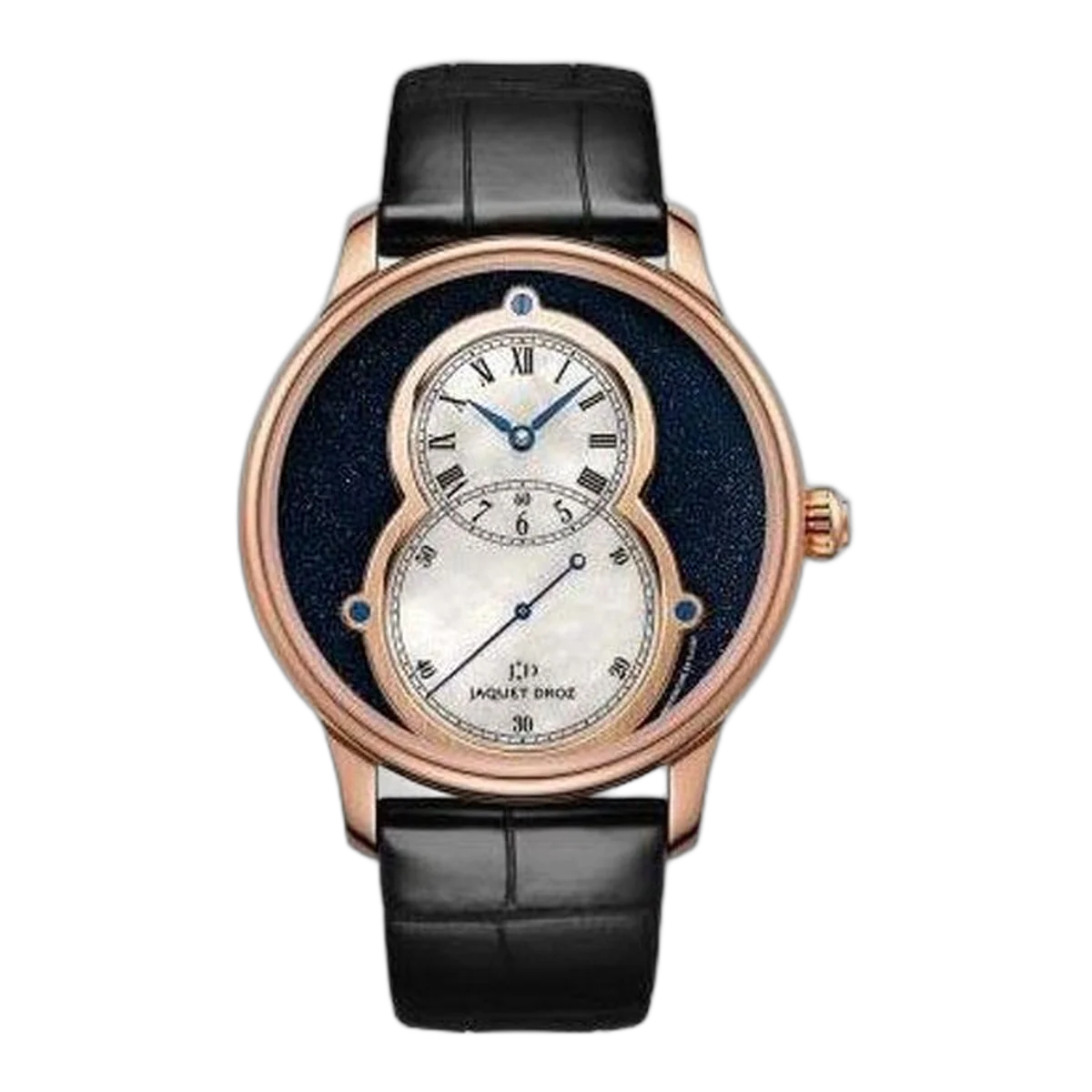Jaquet Droz Grande Seconde Circled 43Mm 18Kt Rose Gold Men's Watch