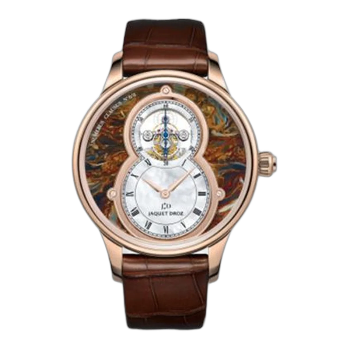 Jaquet Droz Grande Seconde Tourbillon Red Pietersite Limited Edition 43 Mm Men's Watch Ref. J013033272