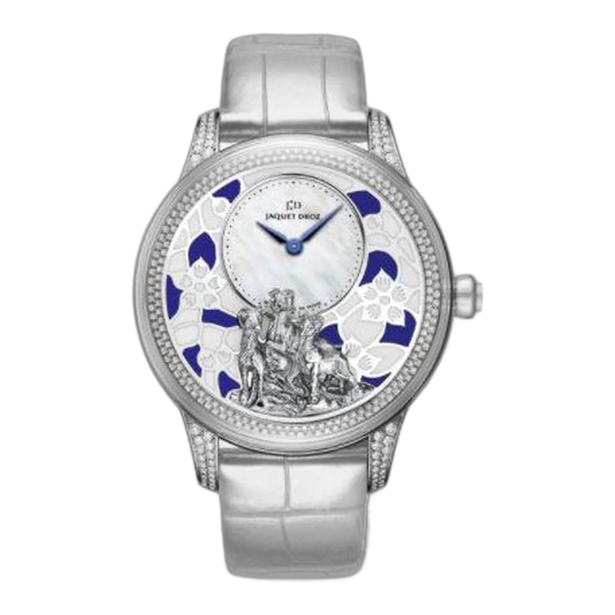 Jaquet-Droz Petite Heure Minute Relief Goats Men's Watch Ref. J005024277