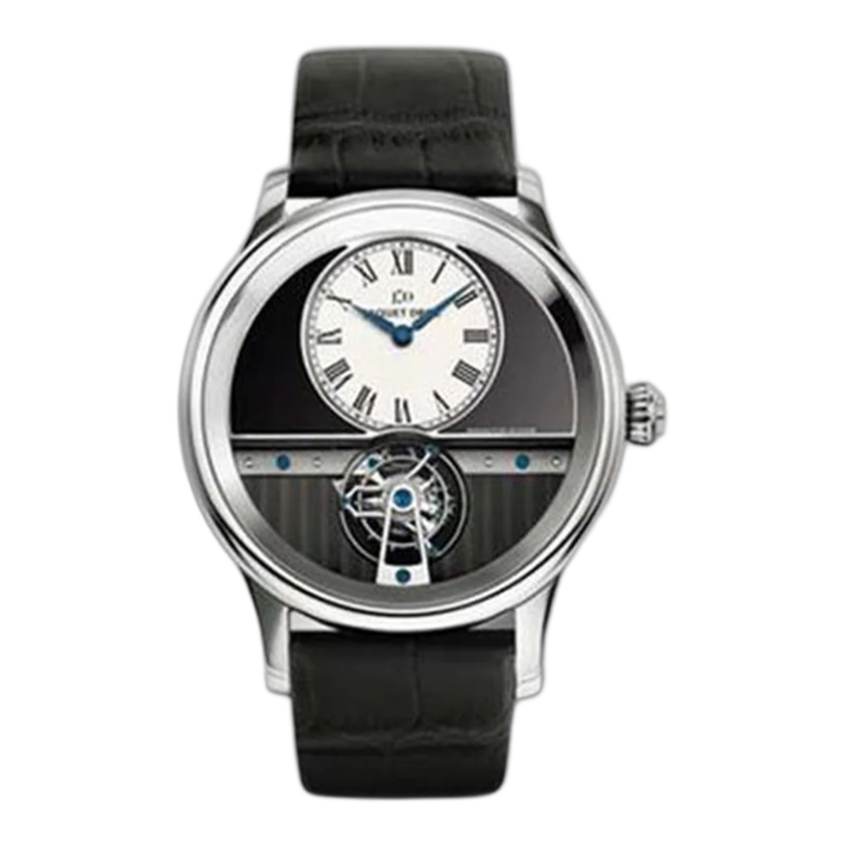 Jaquet Droz Tourbillon Black Onyx White Gold Limited 28 Pcs. Men's Watch Ref. J023034210