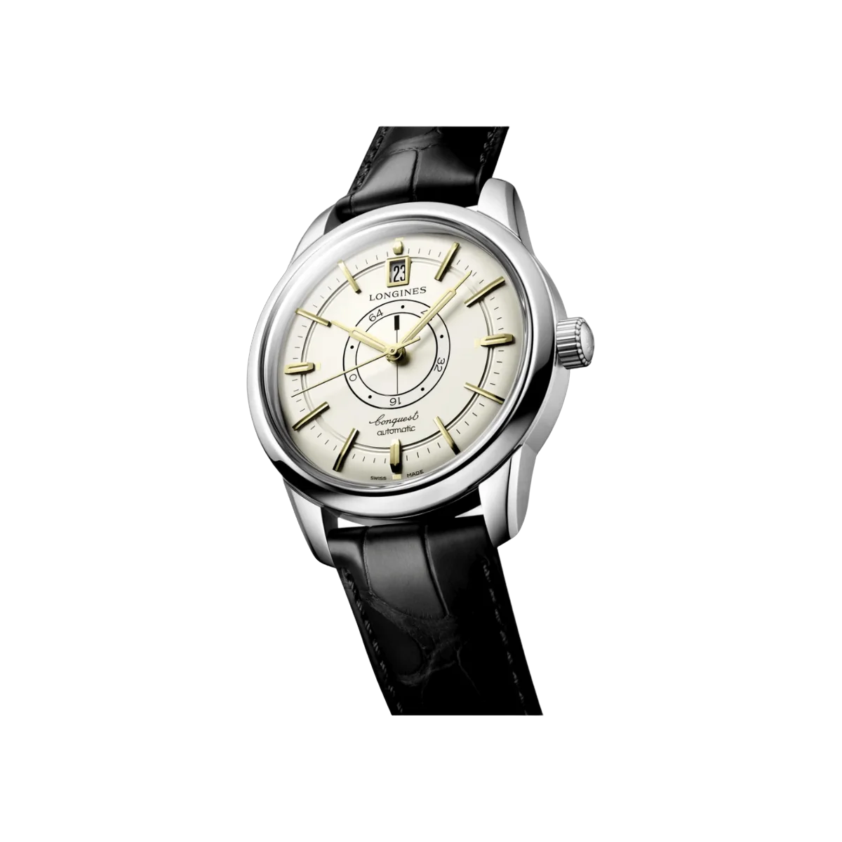 Longines Conquest Heritage L16484782 Central Power Reserve 38mm Champagne Dial Mens Watch – additional product photo 3