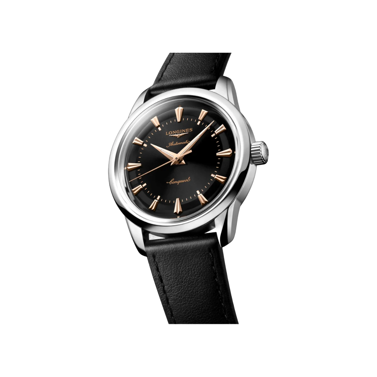 Longines Conquest Heritage L16494522 M8M 38mm Black Dial Men's Watch – additional product photo 3