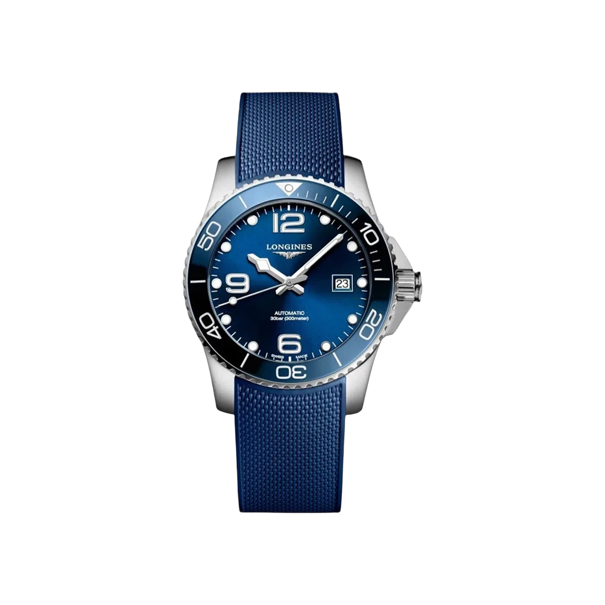 Longines Hydroconquest L3.780.4.96.9 Stainless Steel Blue Dial 39mm Men's Watch