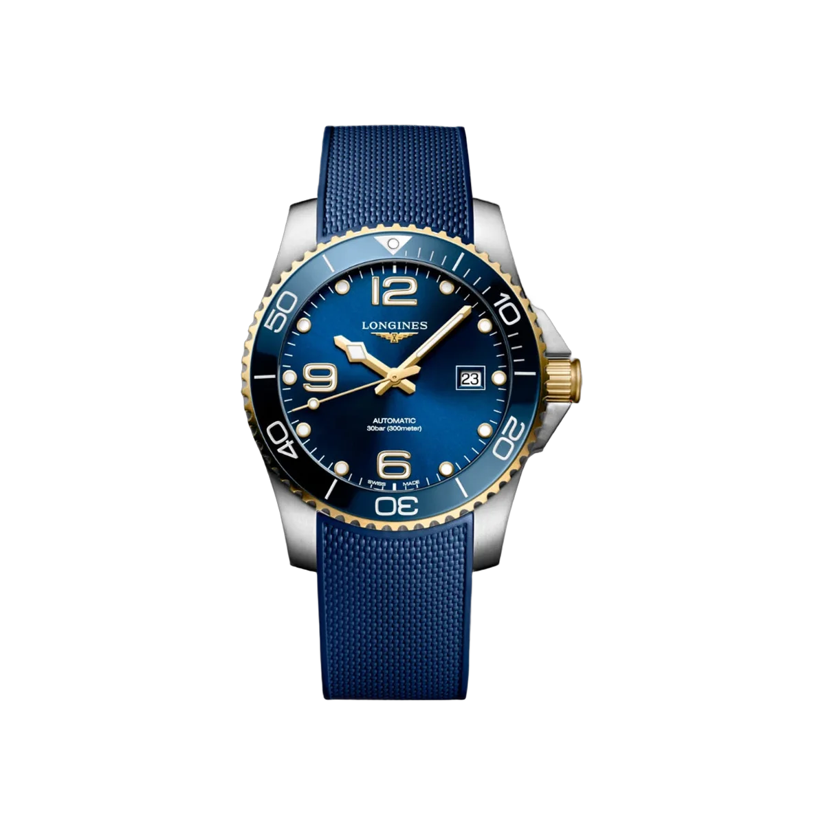 Longines Hydroconquest L3.781.3.96.9 Stainless Steel Blue Dial 41mm Men's Watch
