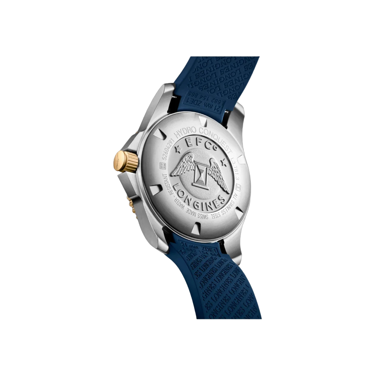 Longines Hydroconquest L3.781.3.96.9 Stainless Steel Blue Dial 41mm Men's Watch – additional product photo 4
