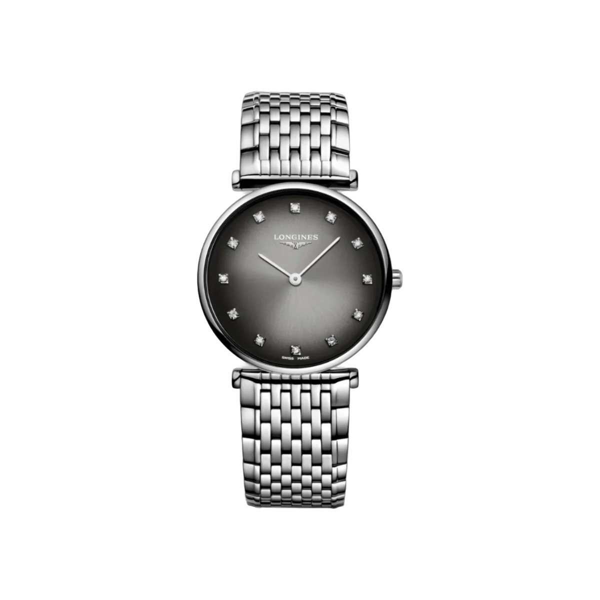 Longines LA Grande Classique L45124776 Quartz 29mm Grey Dial Womens Watch