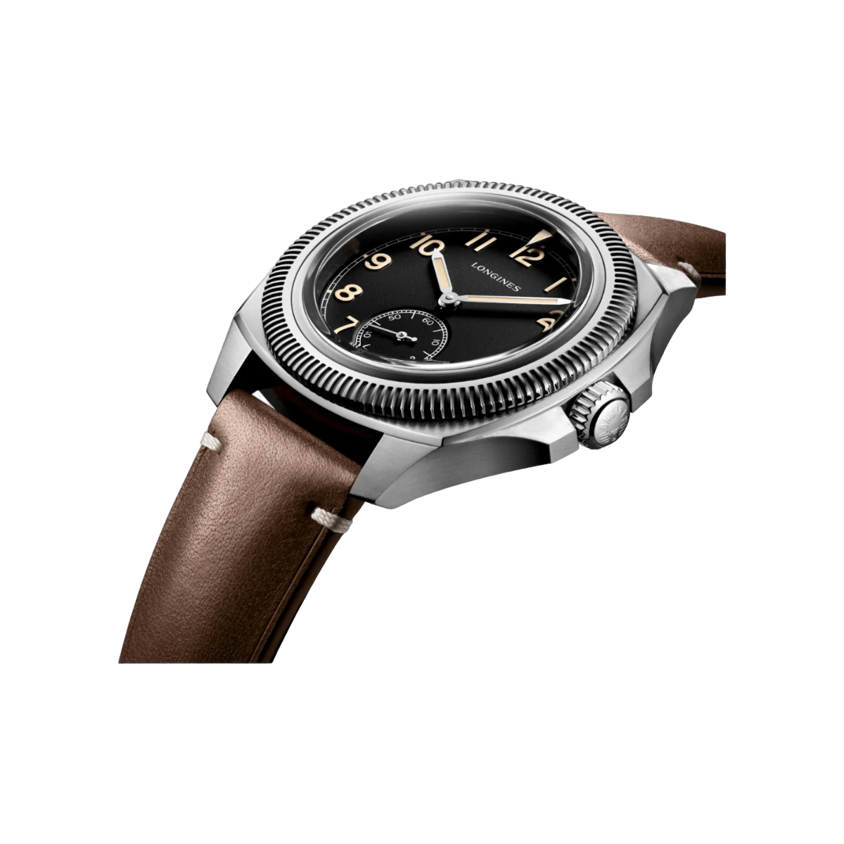 Longines Pilot Majetek L28384539 Automatic Stainless Steel 43mm Black Dial Mens Watch – additional product photo 3