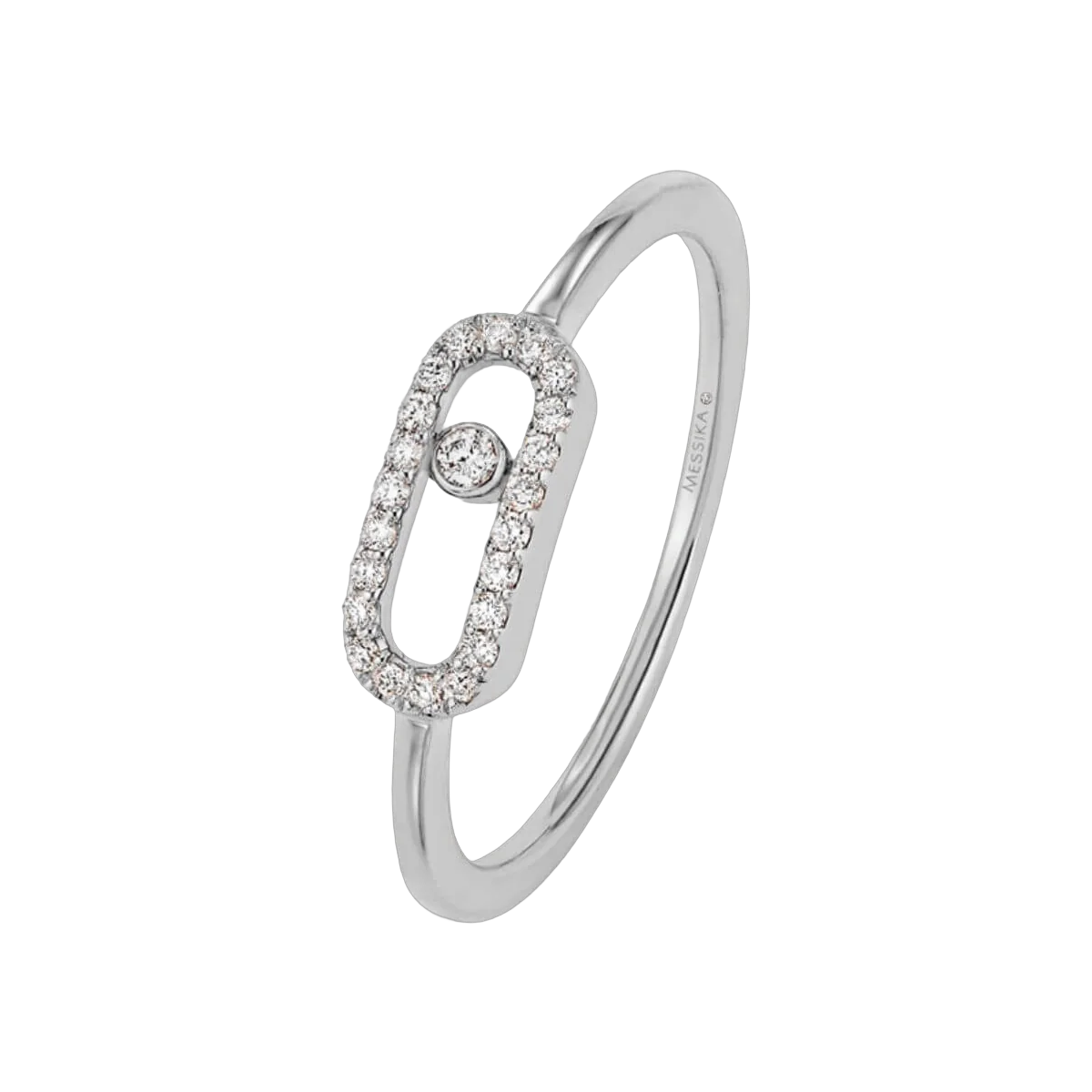 Messika Move Uno 04705-WG White Gold Diamond Ring