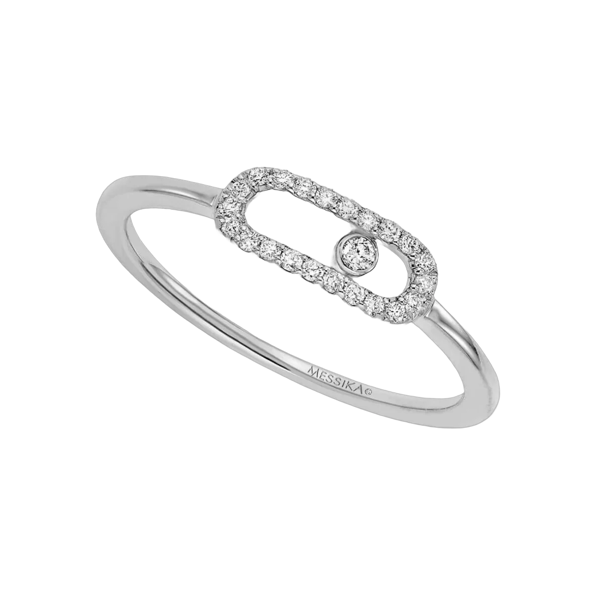 Messika Move Uno 04705-WG White Gold Diamond Ring – additional product photo 3