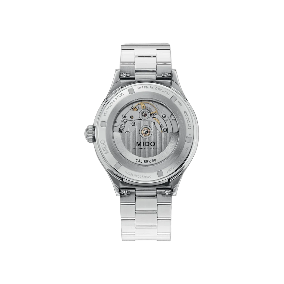Mido Multifort Patrimony Powerwind M040.407.11.061.00 Stainless Steel 40mm Black Dial Men's Watch – additional product photo 2