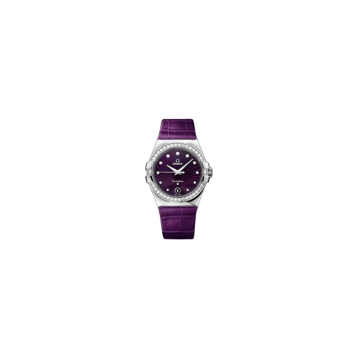 Omega Constellation 35Mm Stainless Steel Ladies Watch