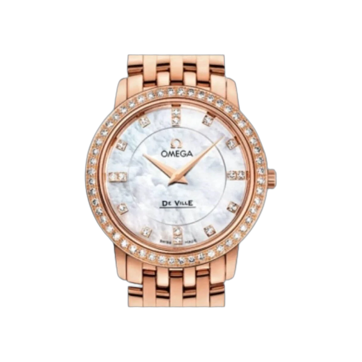 Omega De Ville Prestige Quartz 413.55.27.60.55.002 27MM MOP Dial – additional product photo 3