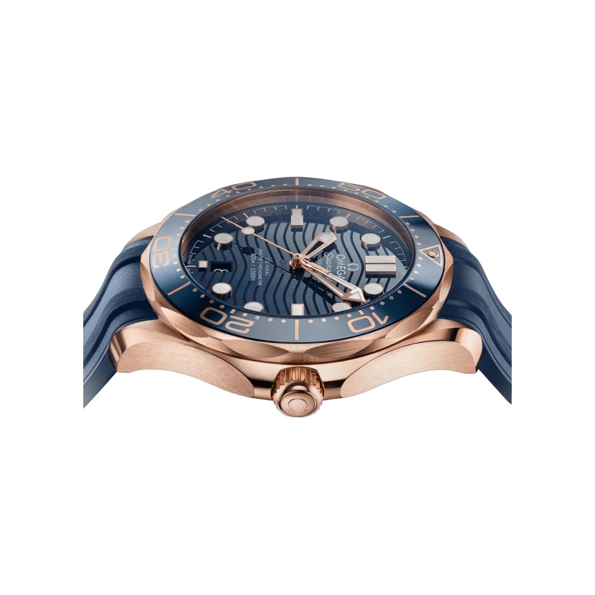 Omega Seamaster Diver 300M 210.62.42.20.03.001 Co-Axial Master Chronometer Blue Dial – additional product photo 3