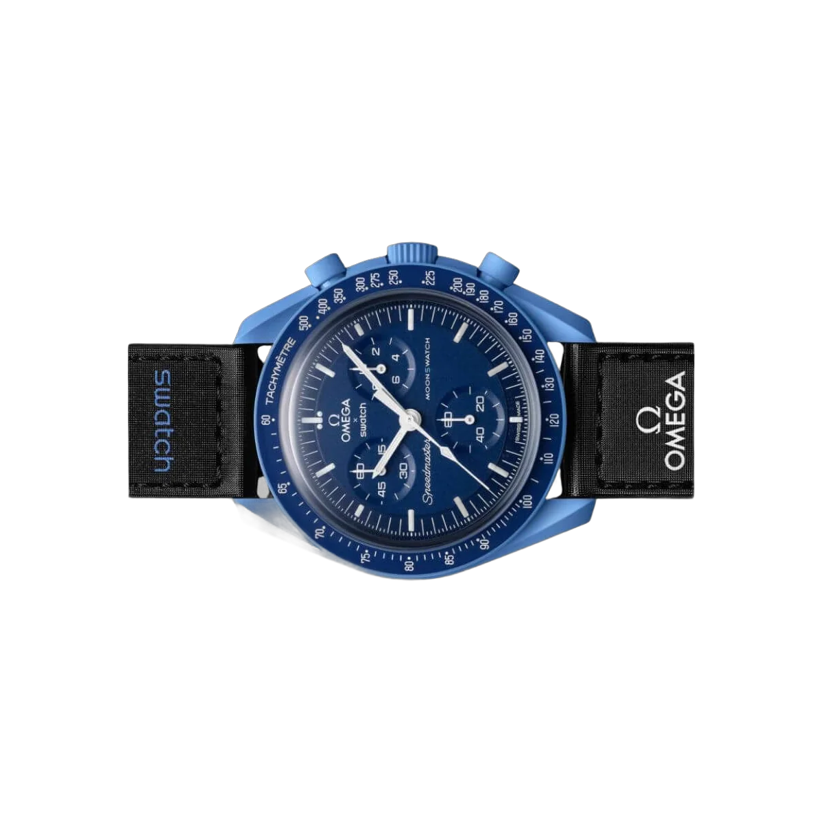 Omega X Swatch Mission To Neptune So33N100 Moonswatch Blue Bioceramic – additional product photo 4