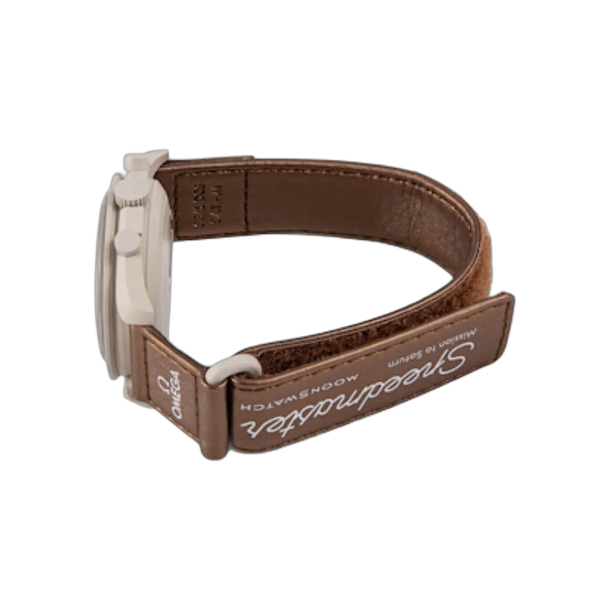 Omega X Swatch Mission To Saturn So33T100 Moonswatch Light Brown – additional product photo 5