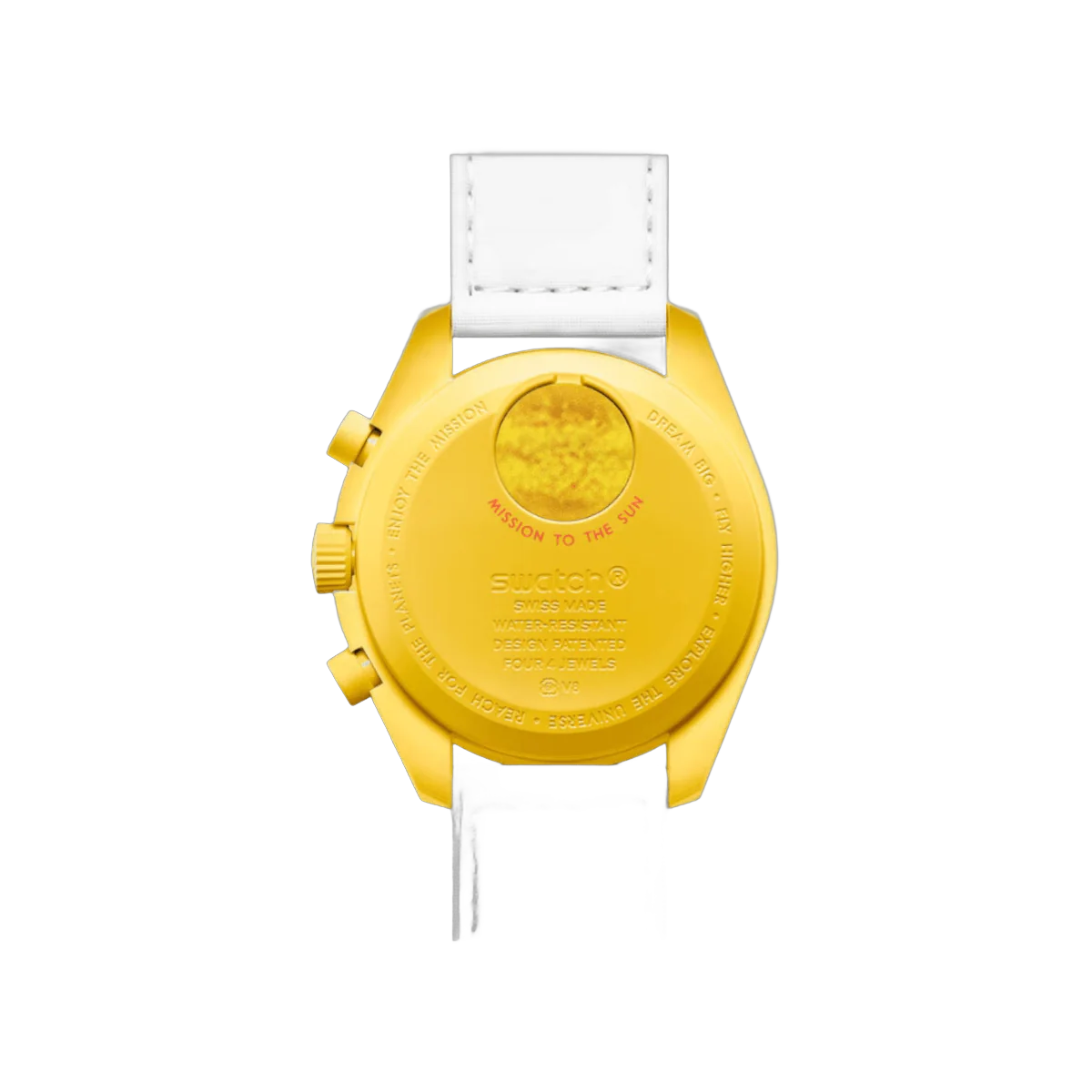 Omega X Swatch Mission To Sun So33J100 Moonswatch Yellow Bioceramic – additional product photo 2