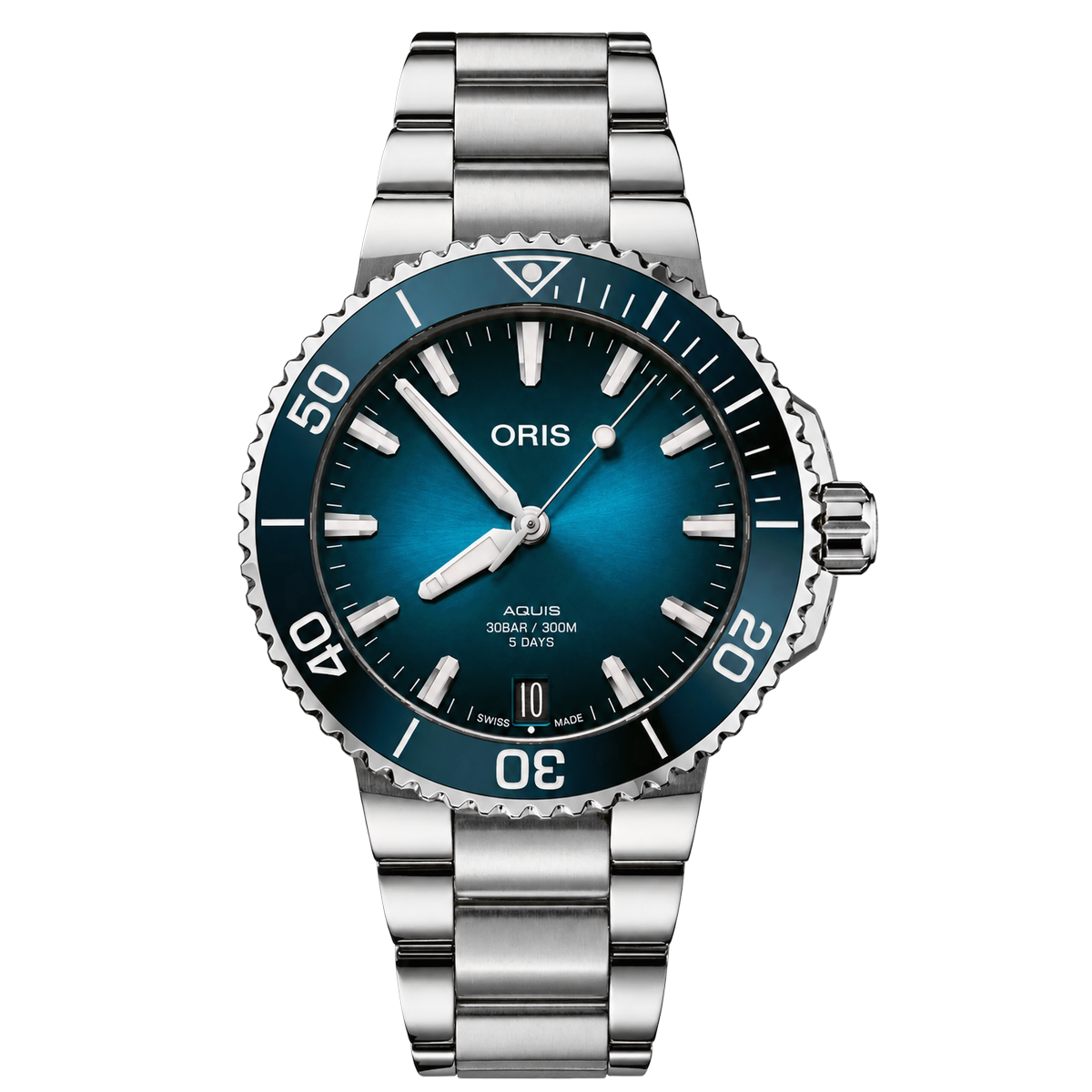 Oris Aquis Date Calibre 400 Automatic Blue Dial 41.5mm 01 400 7769 4135-07 8 22 09PEB
