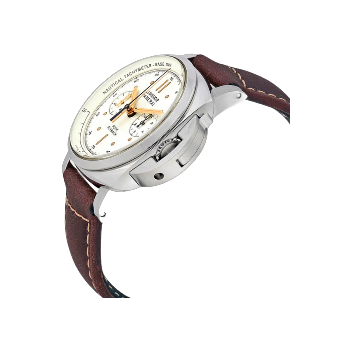 Panerai Luminor 1950 Ivory Flyback Chronograph Automatic Men's Watch Ref. Pam00654 – additional product photo 3