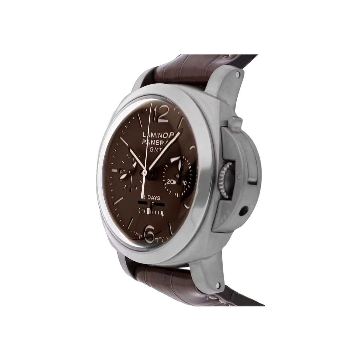 Panerai Luminor Chrono Monopulsante 8 Days Gmt 44Mm Titanium Limited Edition To 500 Pcs Men's Watch Ref. Pam00311 – additional product photo 5