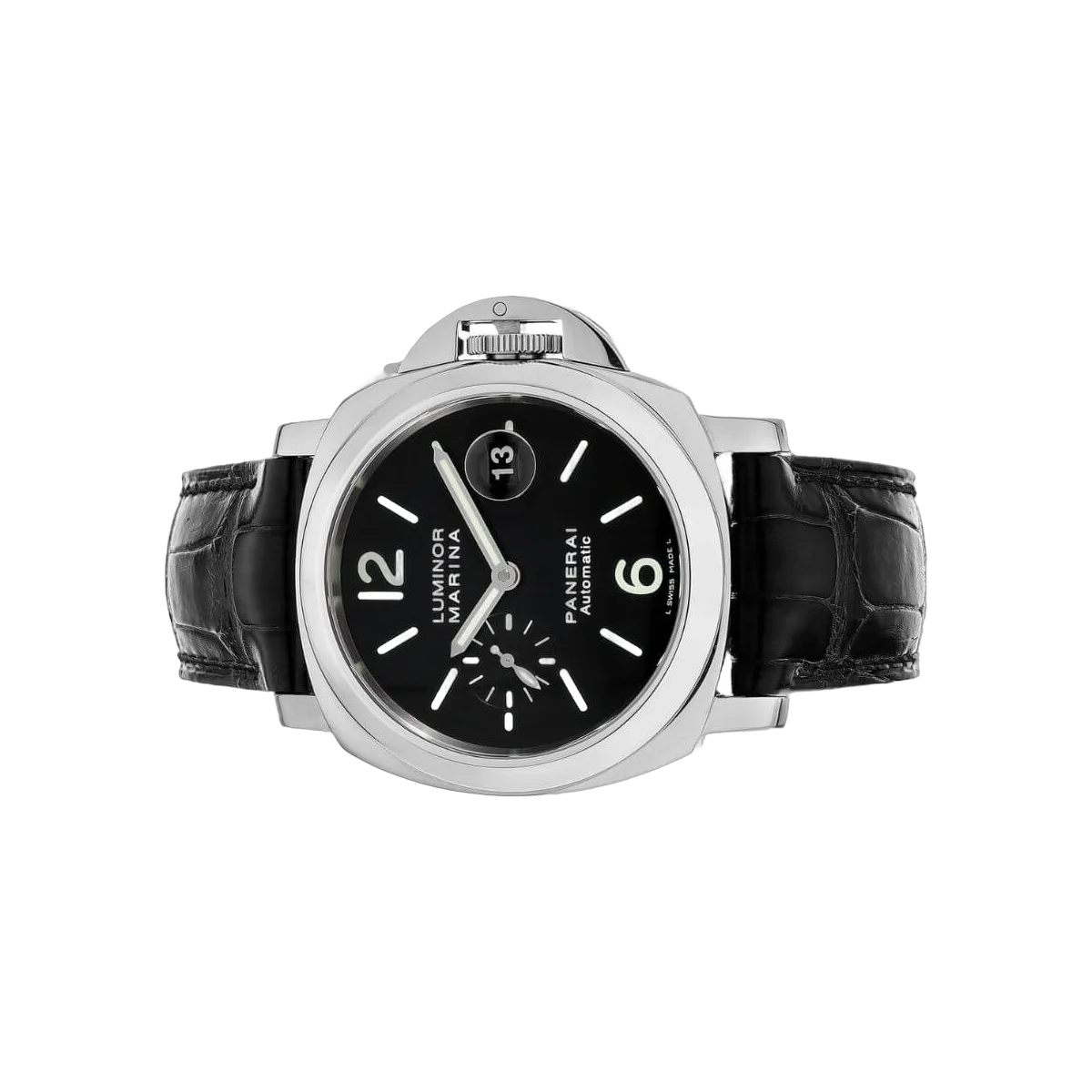 Panerai Luminor Marina pam00104 Stainless Steel 44Mm Black Dial – additional product photo 4