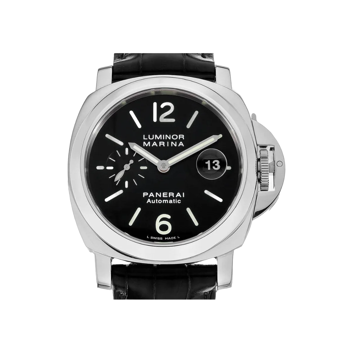 Panerai Luminor Marina pam00104 Stainless Steel 44Mm Black Dial – additional product photo 5