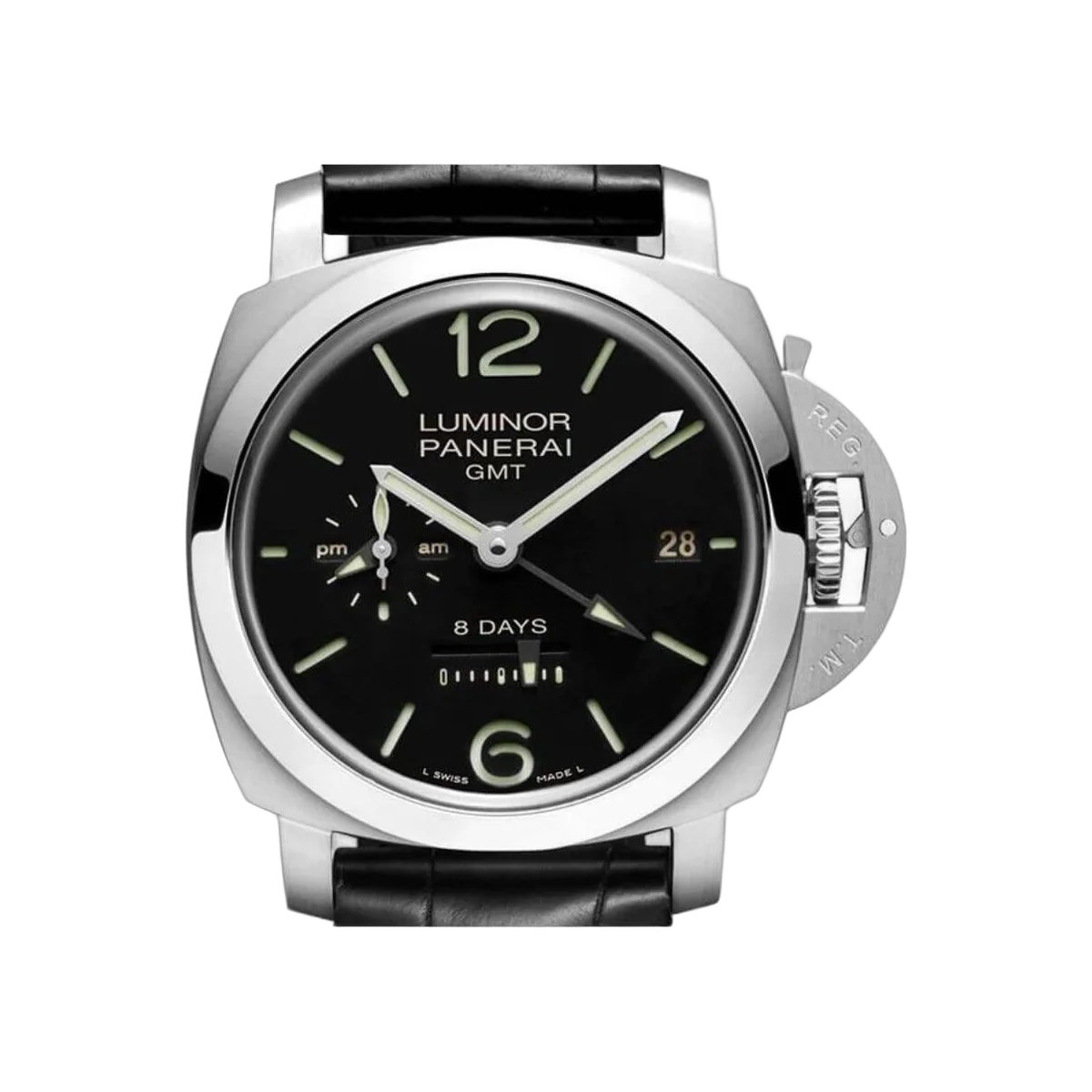 Panerai Luminor PAM00233 1950 Stainless Steel Black Dial – additional product photo 4