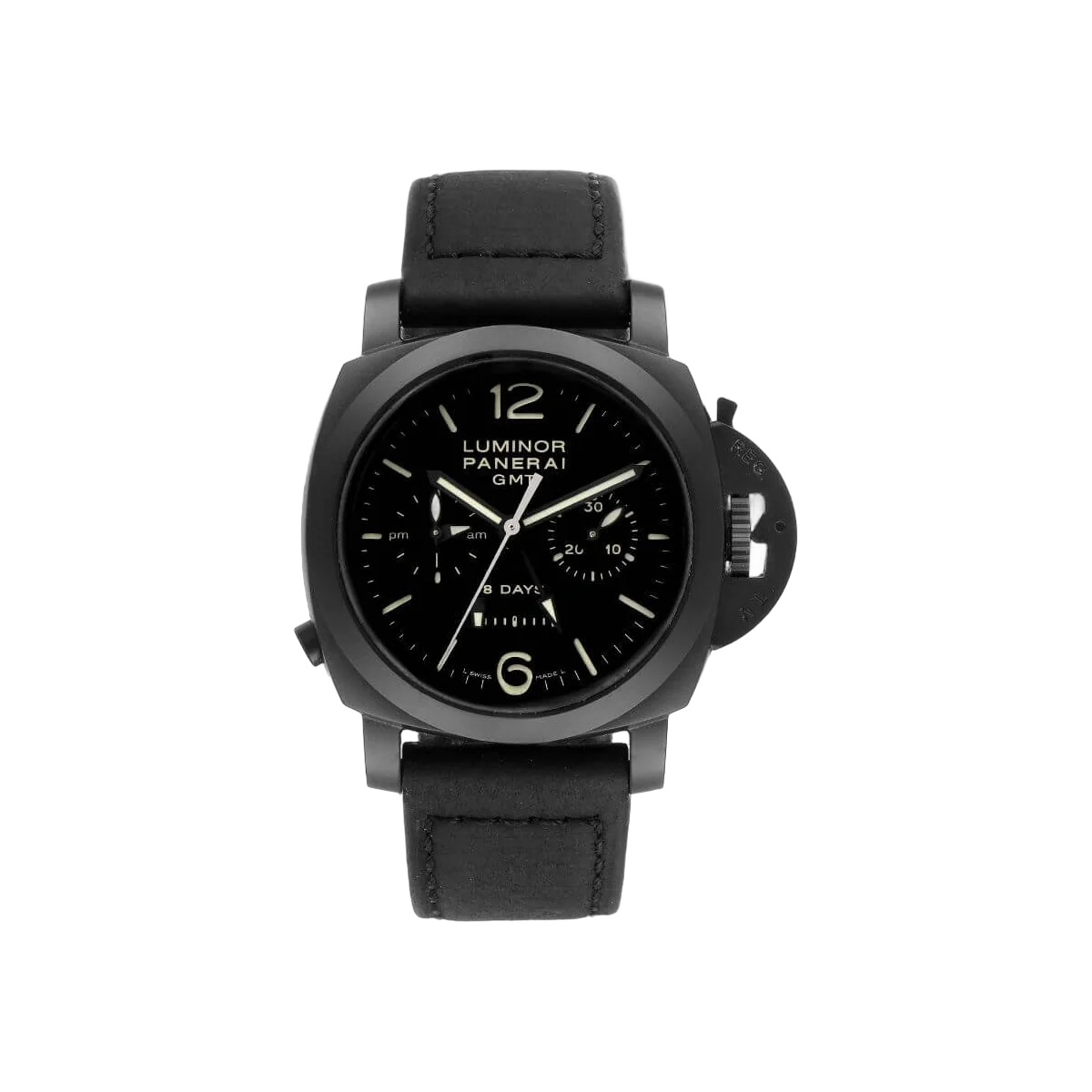 Panerai Luminor PAM00317 1950 Chrono Monopulsante 8 Days Gmt Ceramic