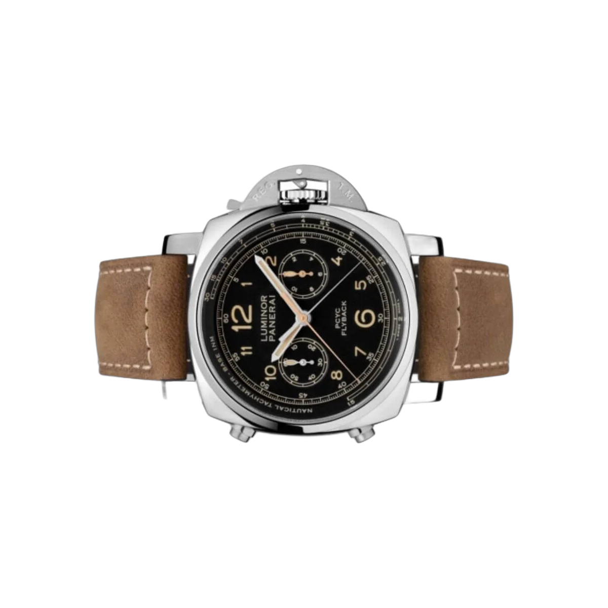 Panerai Luminor PAM00653 1950 Flyback Chronograph Stainless Steel – additional product photo 2