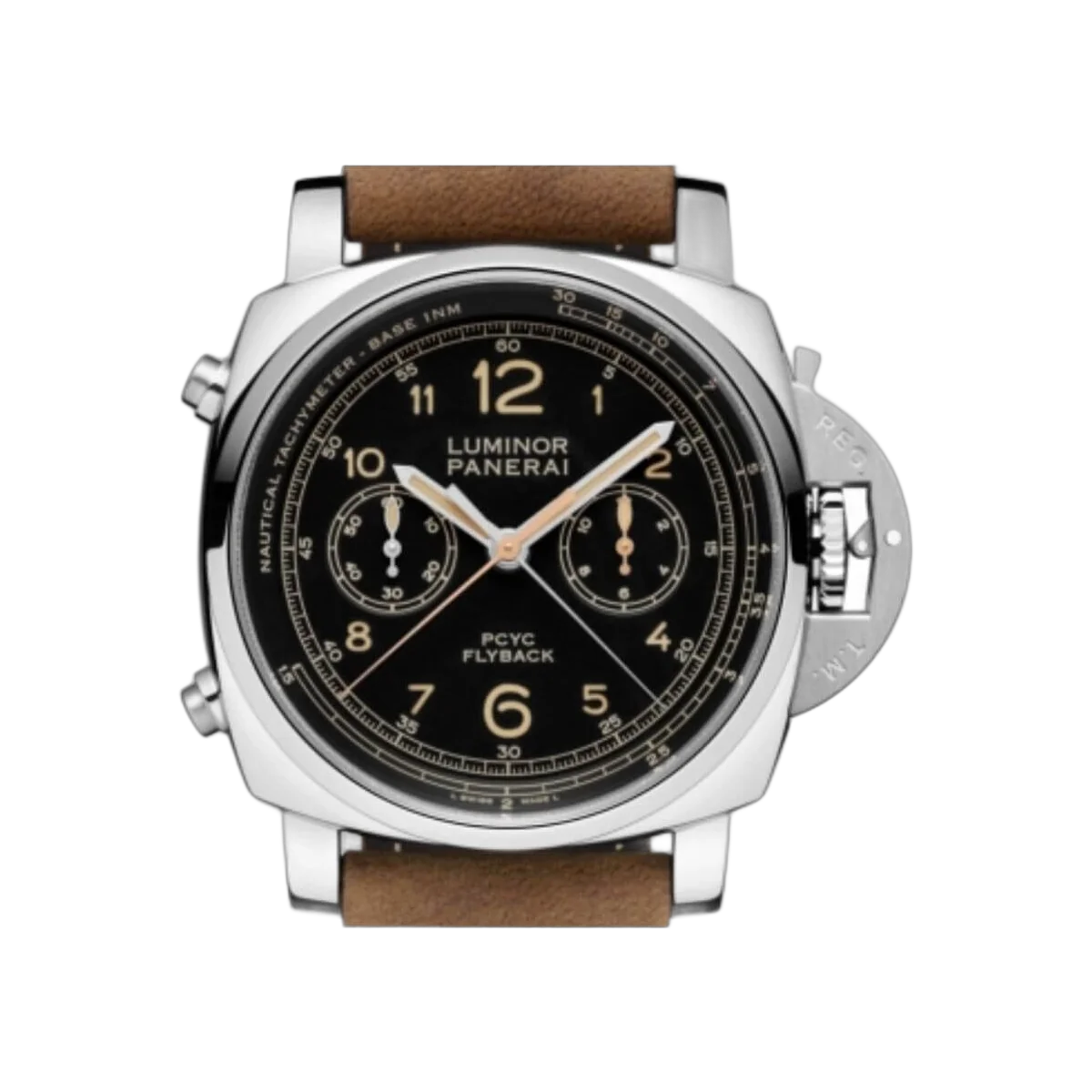 Panerai Luminor PAM00653 1950 Flyback Chronograph Stainless Steel – additional product photo 3