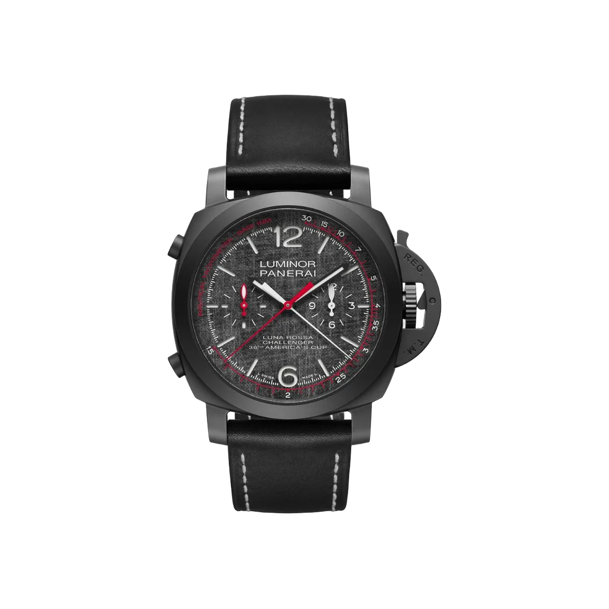 Panerai Luminor PAM01038 Luna Rossa Regatta Chronograph Gray Dial