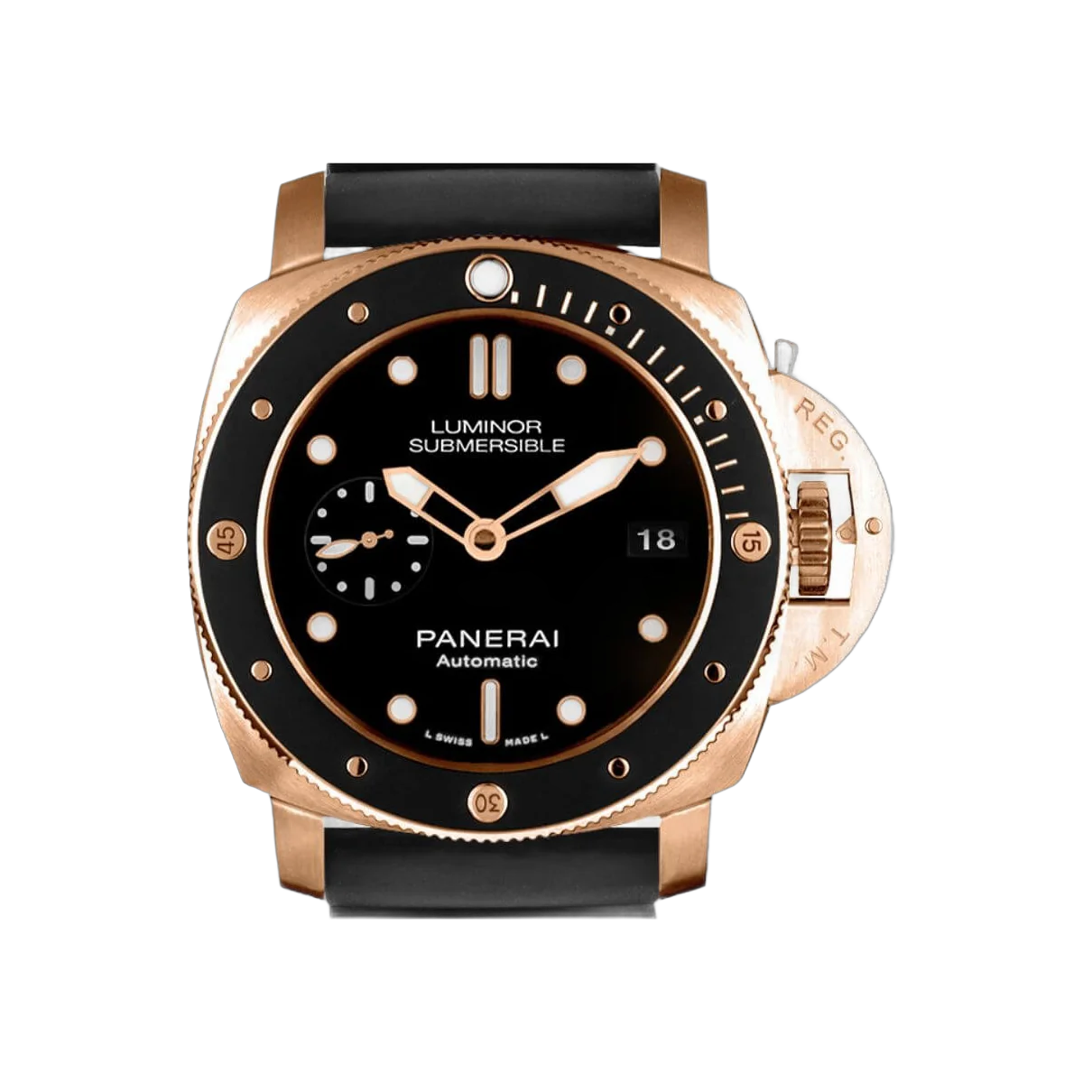Panerai Luminor Submersible 1950 3 Days Automatic Oro Rosso 42Mm Men's Watch – additional product photo 4