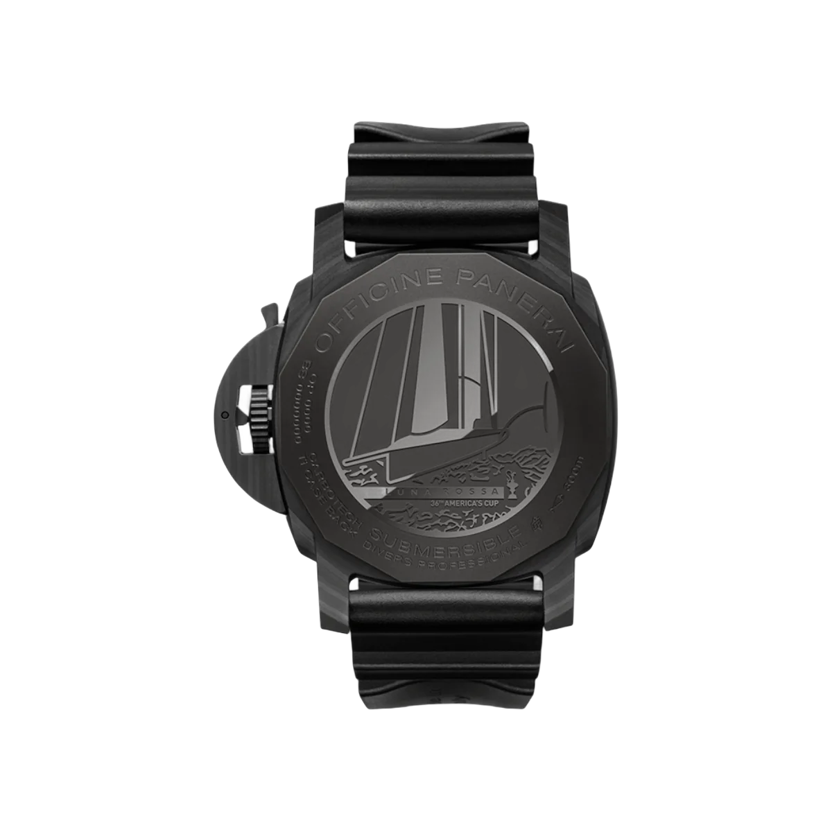 Panerai Submersible Luna Rossa PAM01039 Carbotech 47mm Grey Dial Mens Watch – additional product photo 2