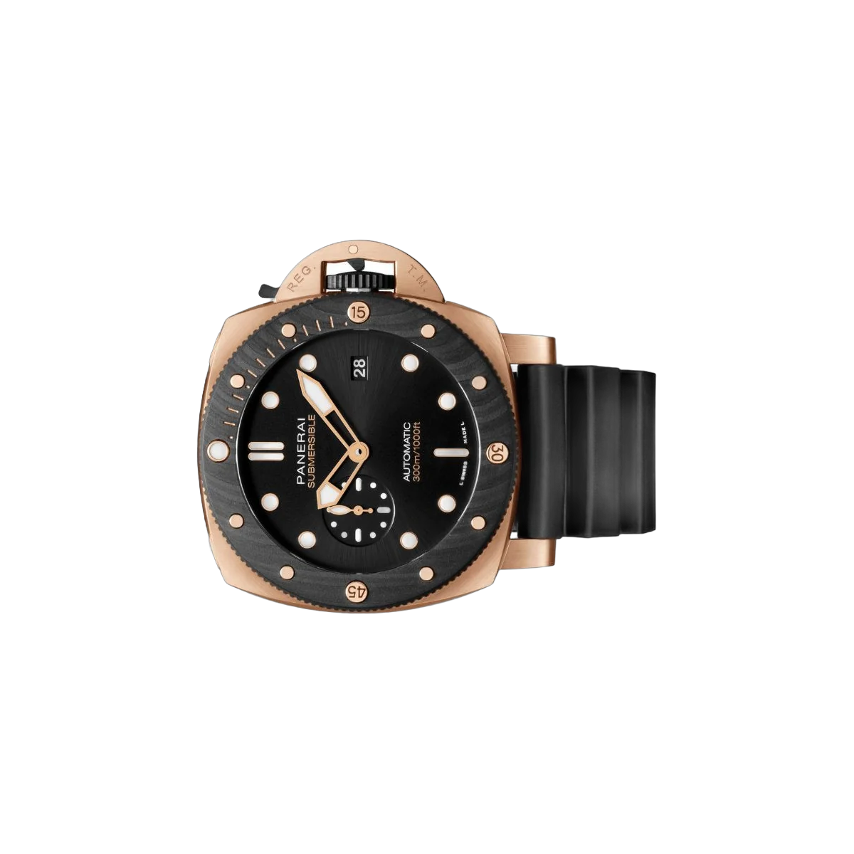 Panerai Submersible PAM01070 Goldtech Orocarbo Black Dial – additional product photo 3