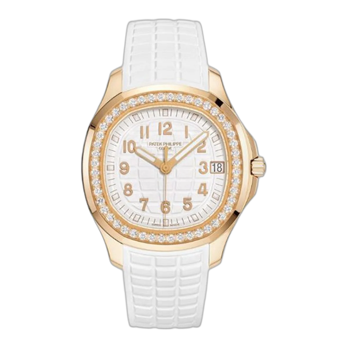 Patek Philippe Aquanaut 5268/200R-001 Luce 18K Rose Gold White Diamond-Set Bezel – additional product photo 2