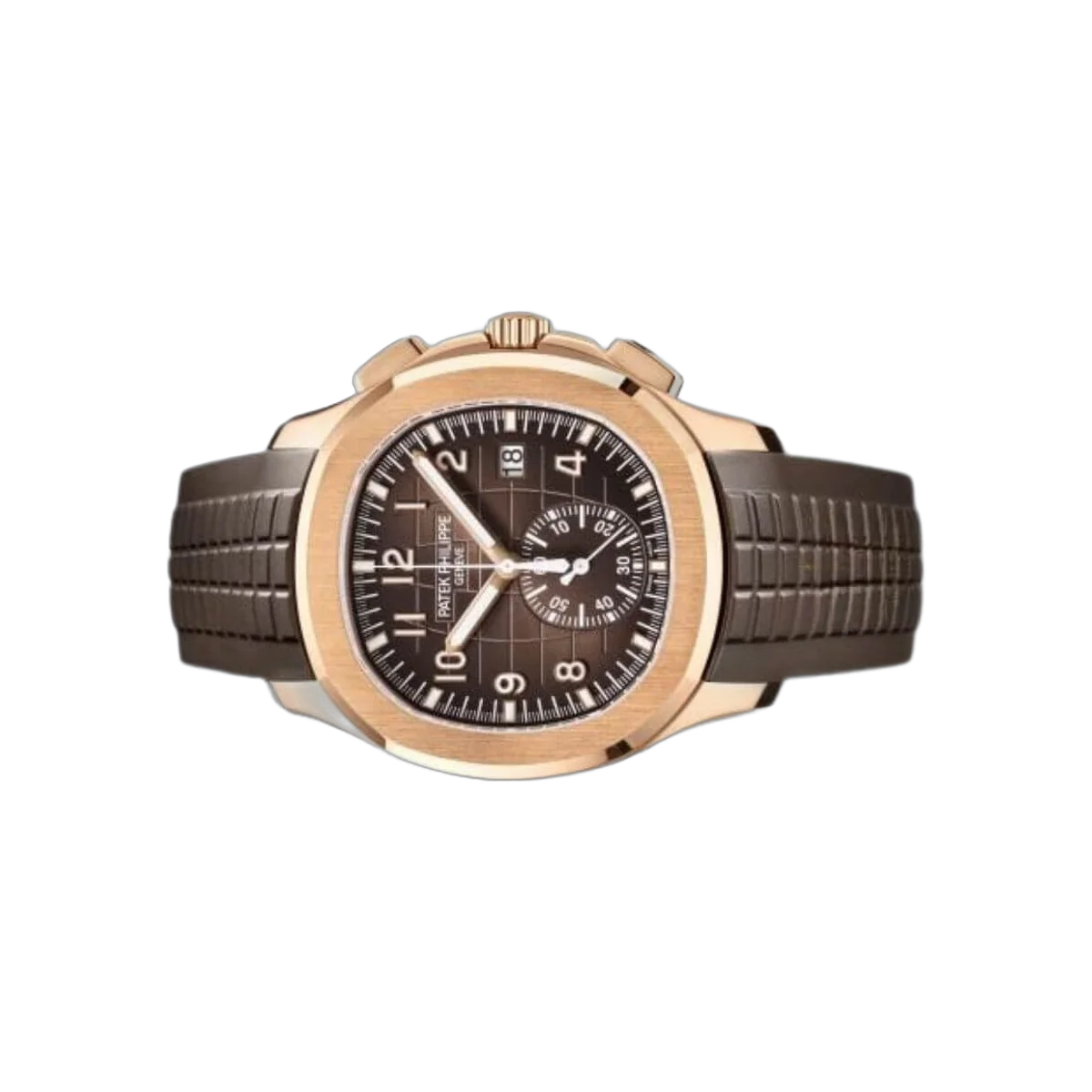 Patek Philippe Aquanaut 5968R-001 Chronograph Brown Dial 18K Rose Gold – additional product photo 5