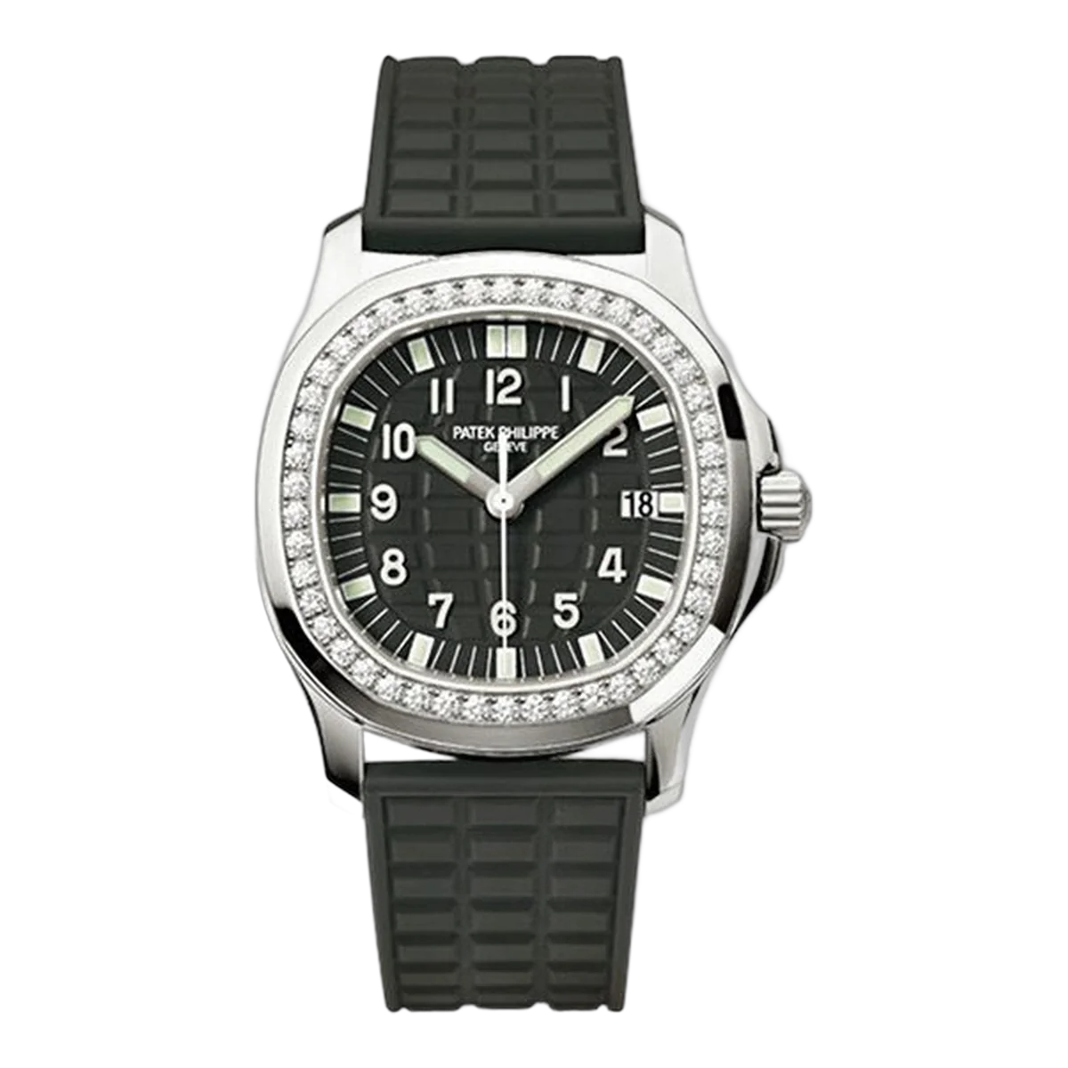 Patek Philippe Aquanaut Luce 5067A-001 Mysterious Black Dial Diamond Bezel