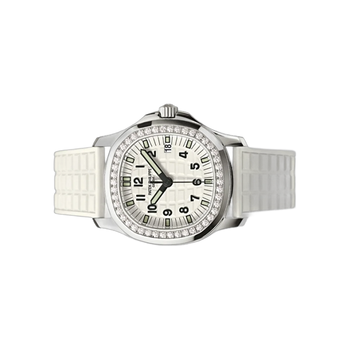 Patek Philippe Aquanaut Luce 5067A-011 Stainless Steel 36mm White Dial Ladies Watch – additional product photo 2