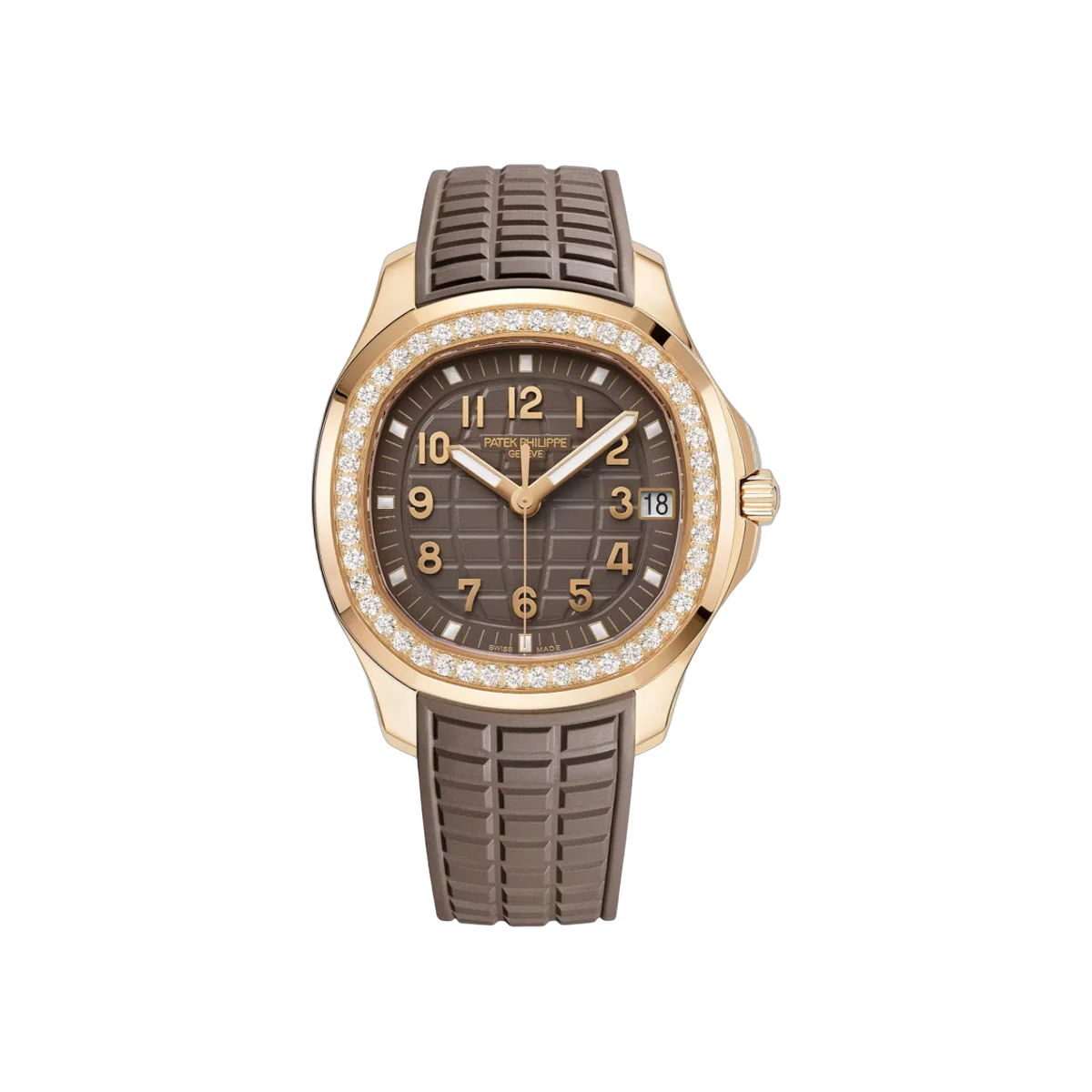 Patek Philippe Aquanaut Luce 5268/200R-010 Rose Gold Taupe Brown Dial 38.8mm Ladies Watch – additional product photo 2