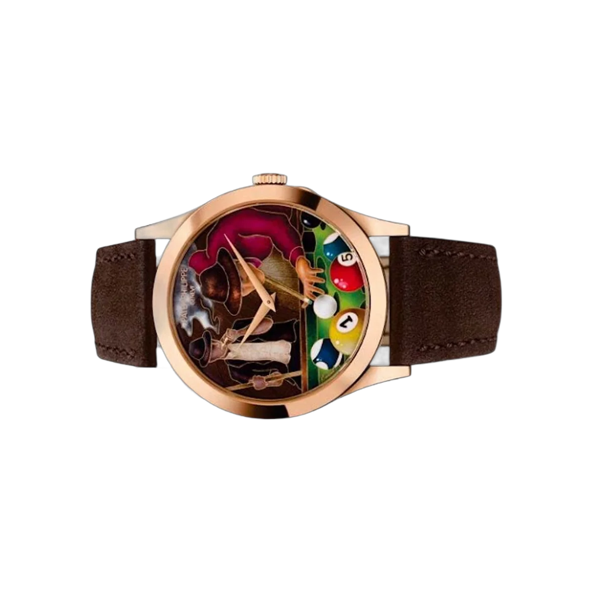 Patek Philippe Calatrava 5089R-001 Rose Gold Limited Edition 38.6mm Billiards Dial Men's Watch – additional product photo 2