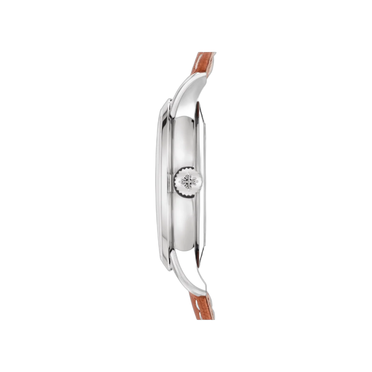 Patek Philippe Calatrava 5212A-001 Silvery Opaline Dial Leather Strap 40mm Silver Dial Mens Watch – additional product photo 4