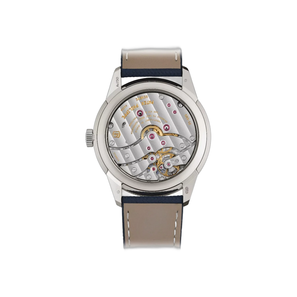 Patek Philippe Calatrava 5328G-001 White Gold 41mm Textured Blue Dial Men's Watch – additional product photo 2