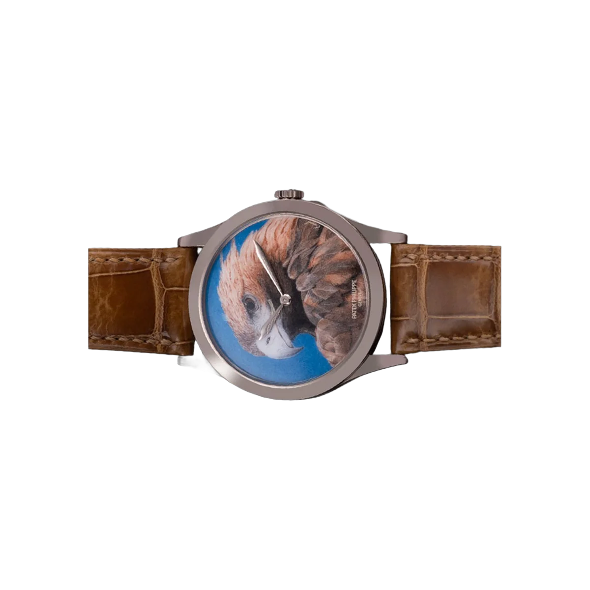 Patek Philippe Calatrava Falcon 5089G-058 White Gold Limited Edition 38.6mm Blue Dial Men's Watch – additional product photo 2