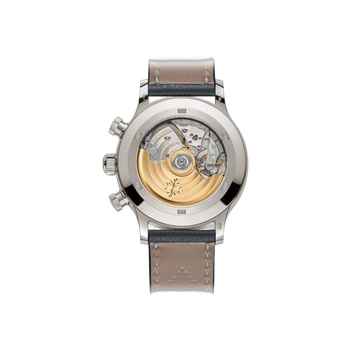 Patek Philippe Calatrava Pilot Travel Time 5924G-001 Flyback Chronograph White Gold Blue Dial 42mm Men's Watch – additional product photo 2