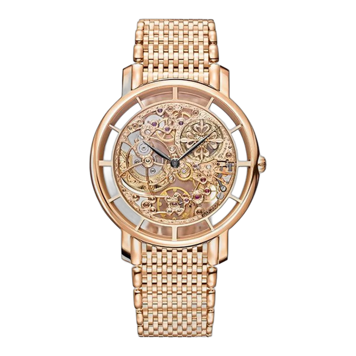 Patek Philippe Complications 5180/1R-001 Skeleton Crystal Dial 39Mm 18KT Rose Gold Dial